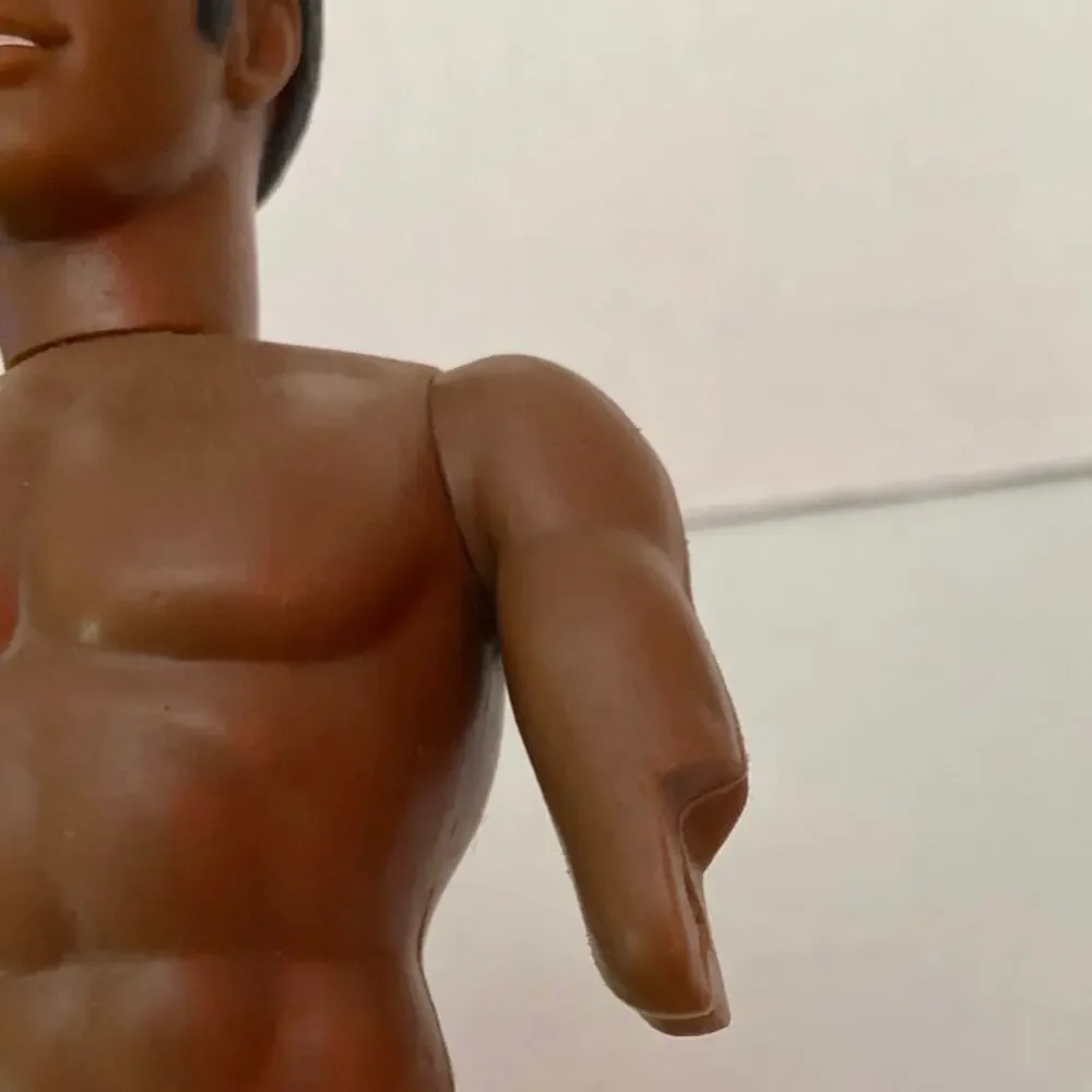 Big Jim Jack Olympic Green Warmup Suit on Shindana Toy Doll OJ Simpson READ FAIR